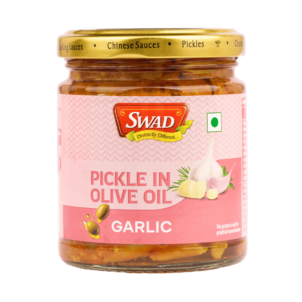 SWAD Garlic Pickle (Olive Oil) 200g